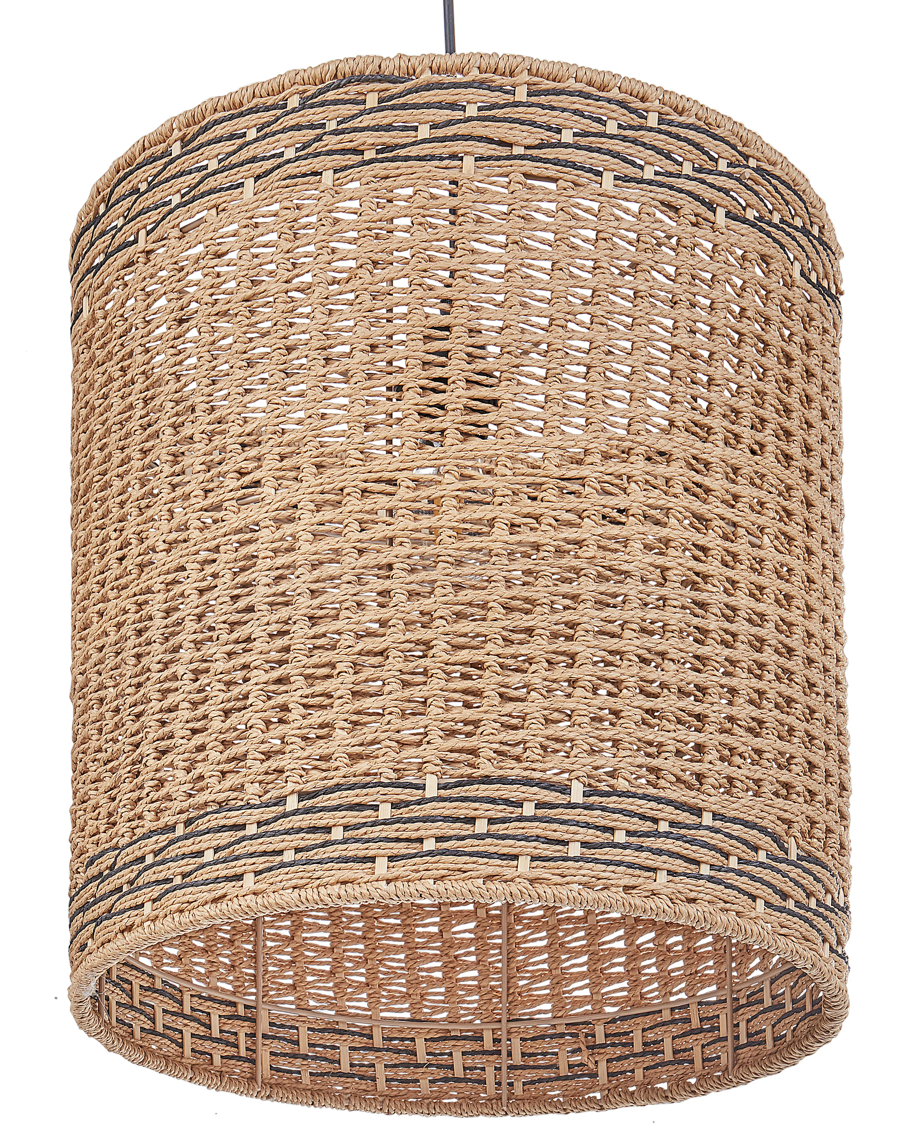 Hanglamp LUAPULA Papierkoord Natuurlijk