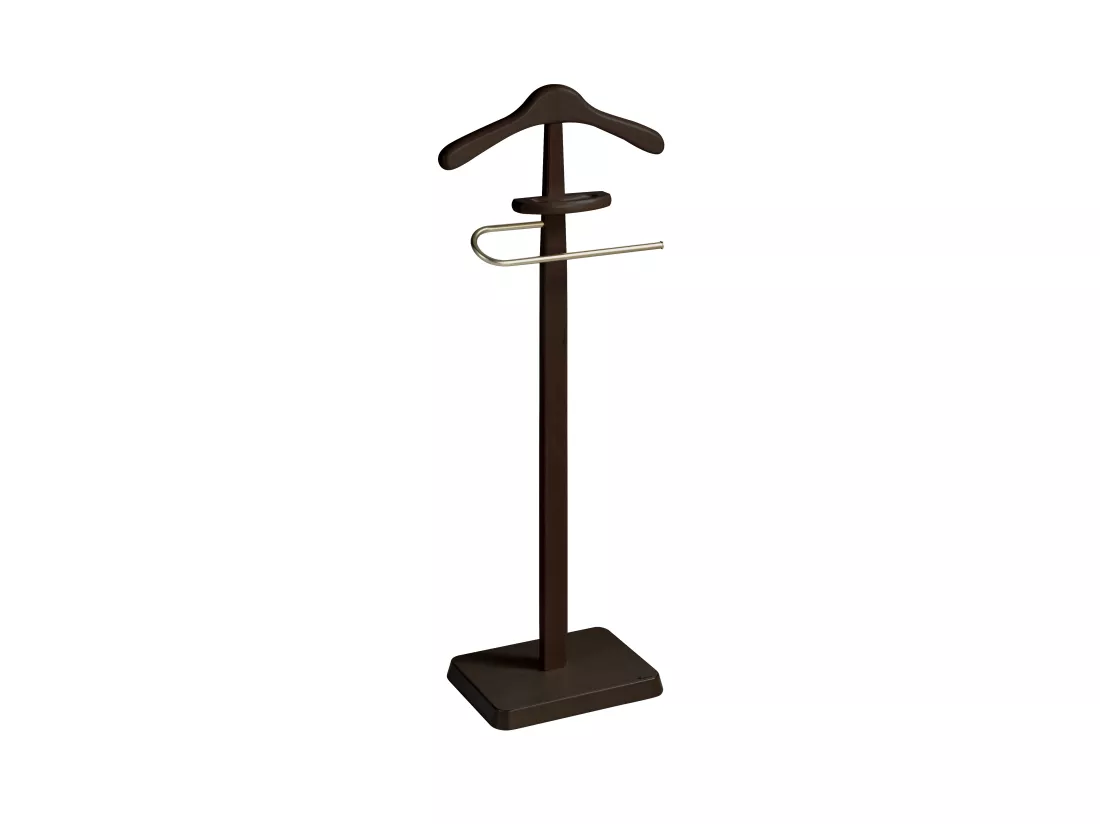 Valet de nuit - H112cm x L46cm x P34cm - hêtre massif wenge - Always