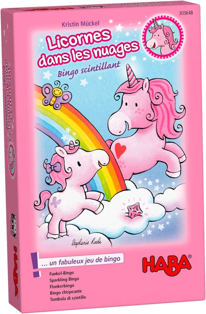 LICORNES DANS LES NUAGES - BINGO SCINTILLANT
