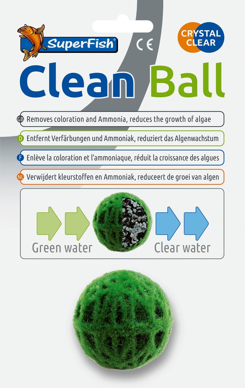 SuperFish aquarium filter Clean Ball groen D 5 cm