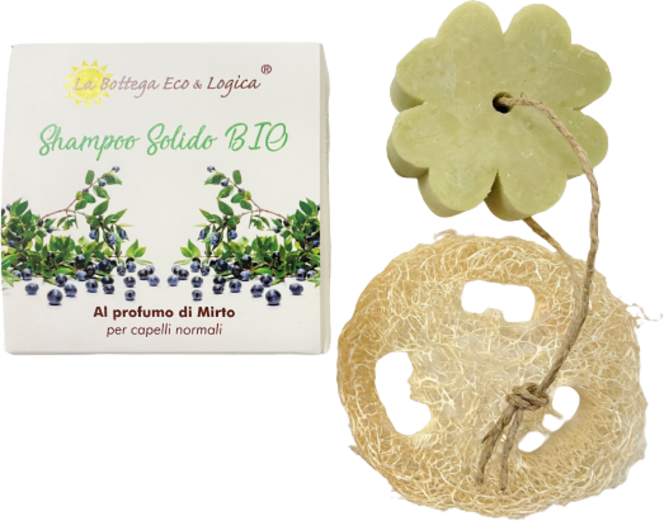 La Bottega Eco & Logica  Festes Shampoo Myrte, 60 g
