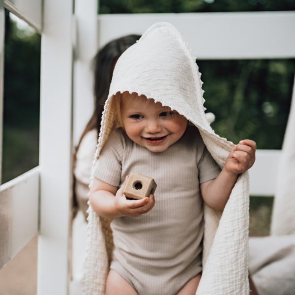 Koeka Elba Omslagdoek - Lace - Naturel