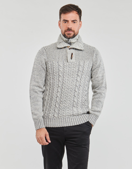 Petrol Industries - MEN KNITWEAR COLLAR - Gris clair