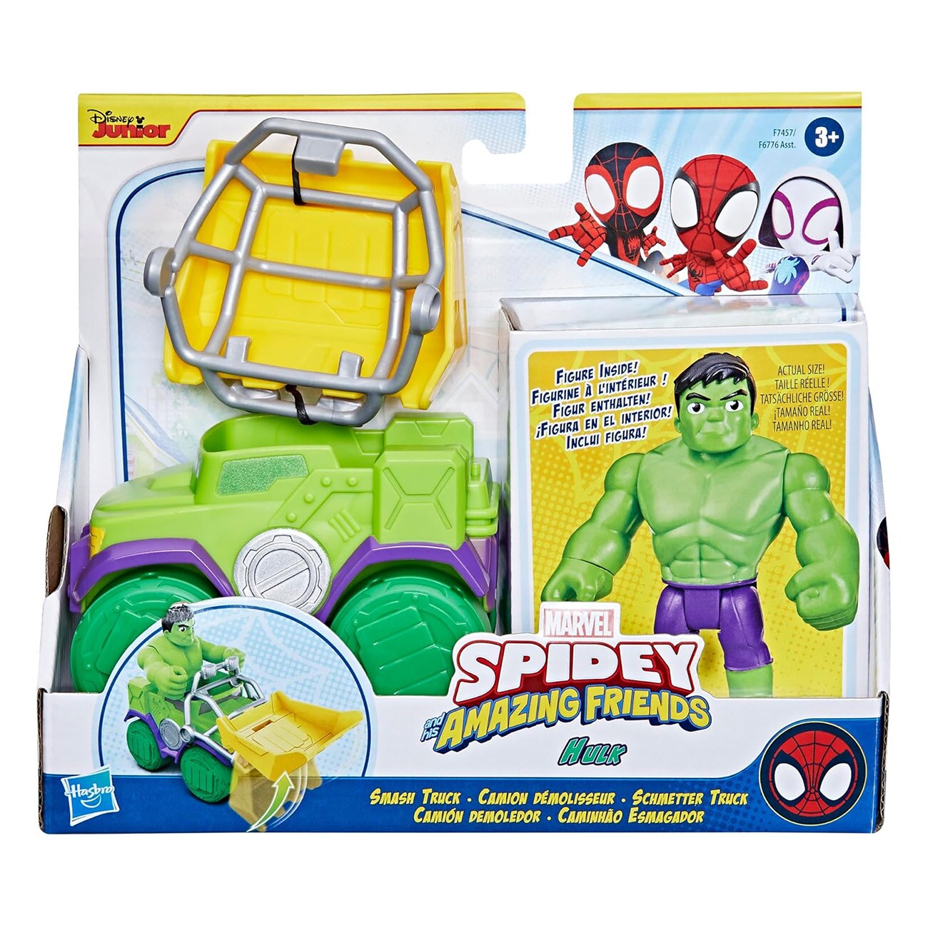 Hasbro Marvel Hulk Schmetter Truck Mehrfarbig Spielfigur