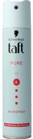 Taft Hairspray Ultra Pure Hold 250 ML