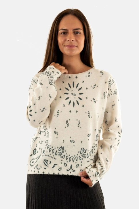 Pull hiver only sanne whisper white black