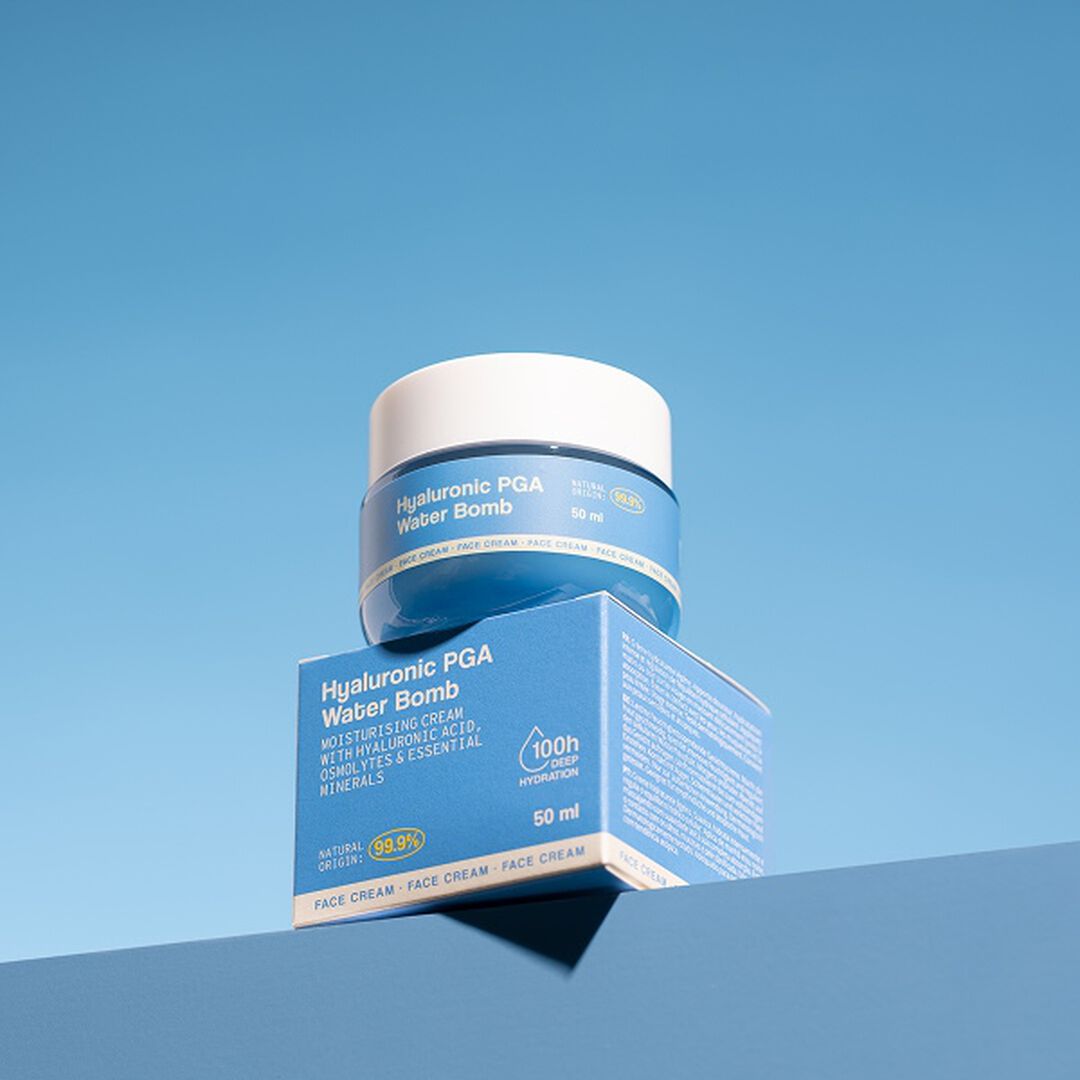 FRESHLY  Hidratante ligeiro, 100h Hidratação - Hyaluronic PGA Water Bomb - 50ml