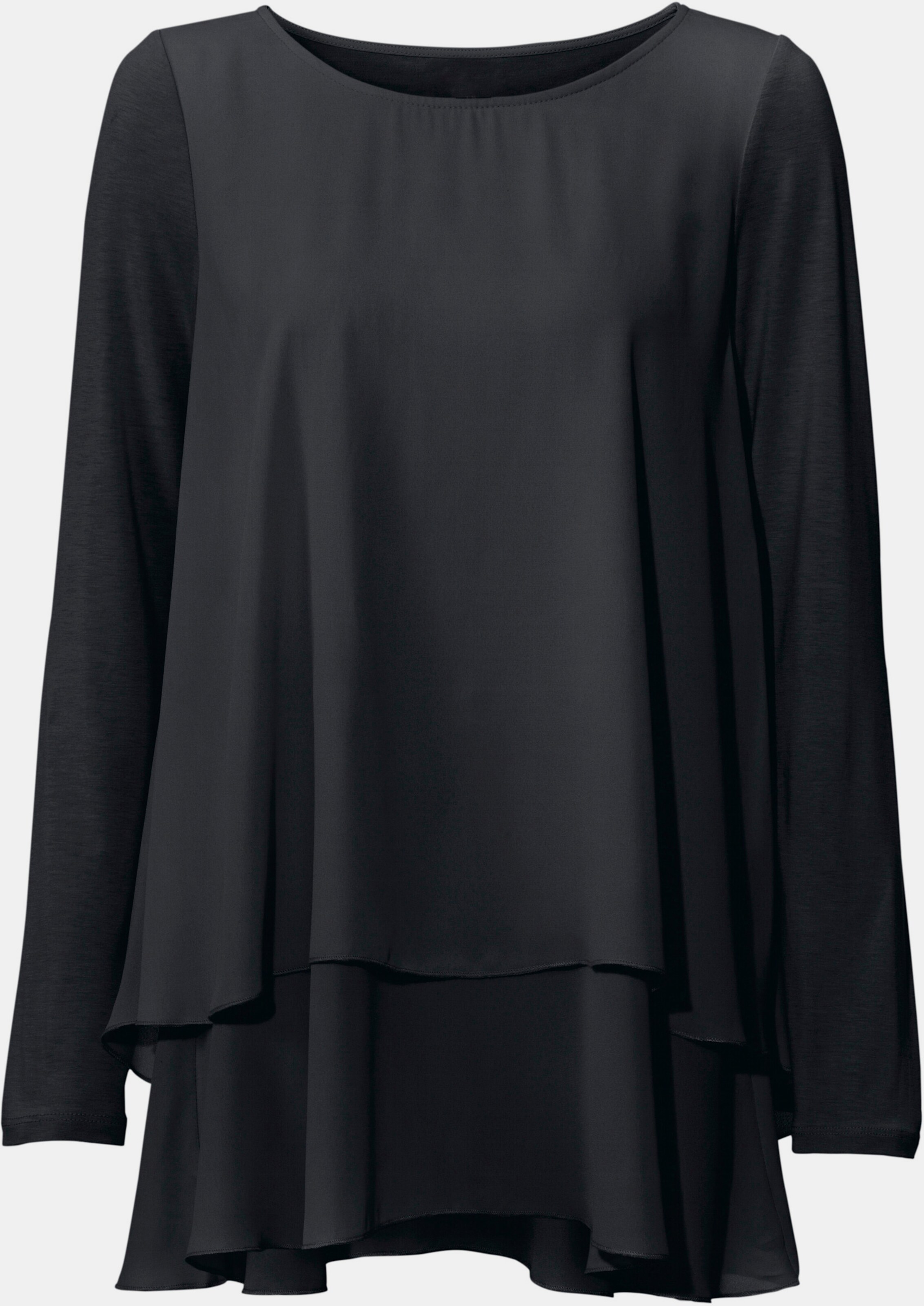 Rundhals-Shirt