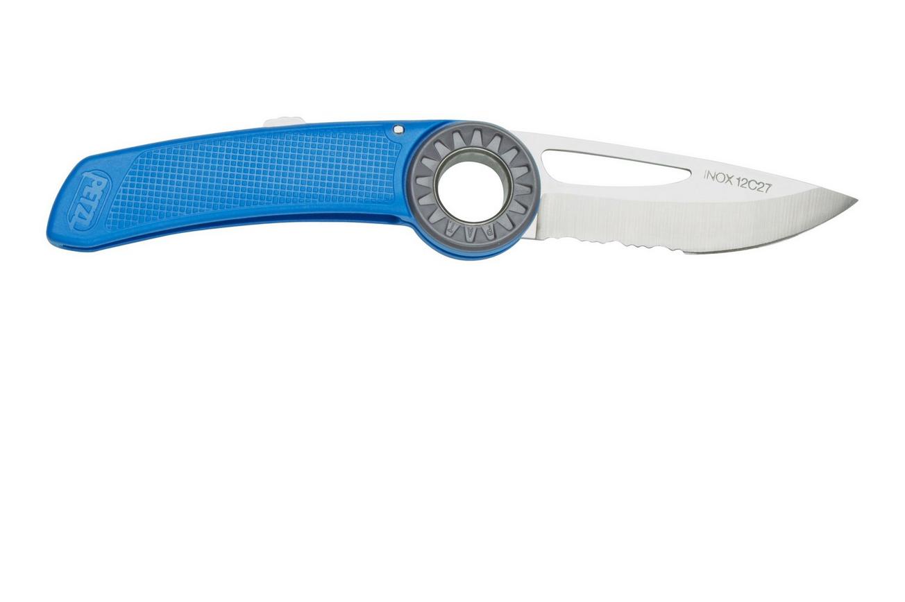 Petzl Spatha S92AB, blauw, zakmes