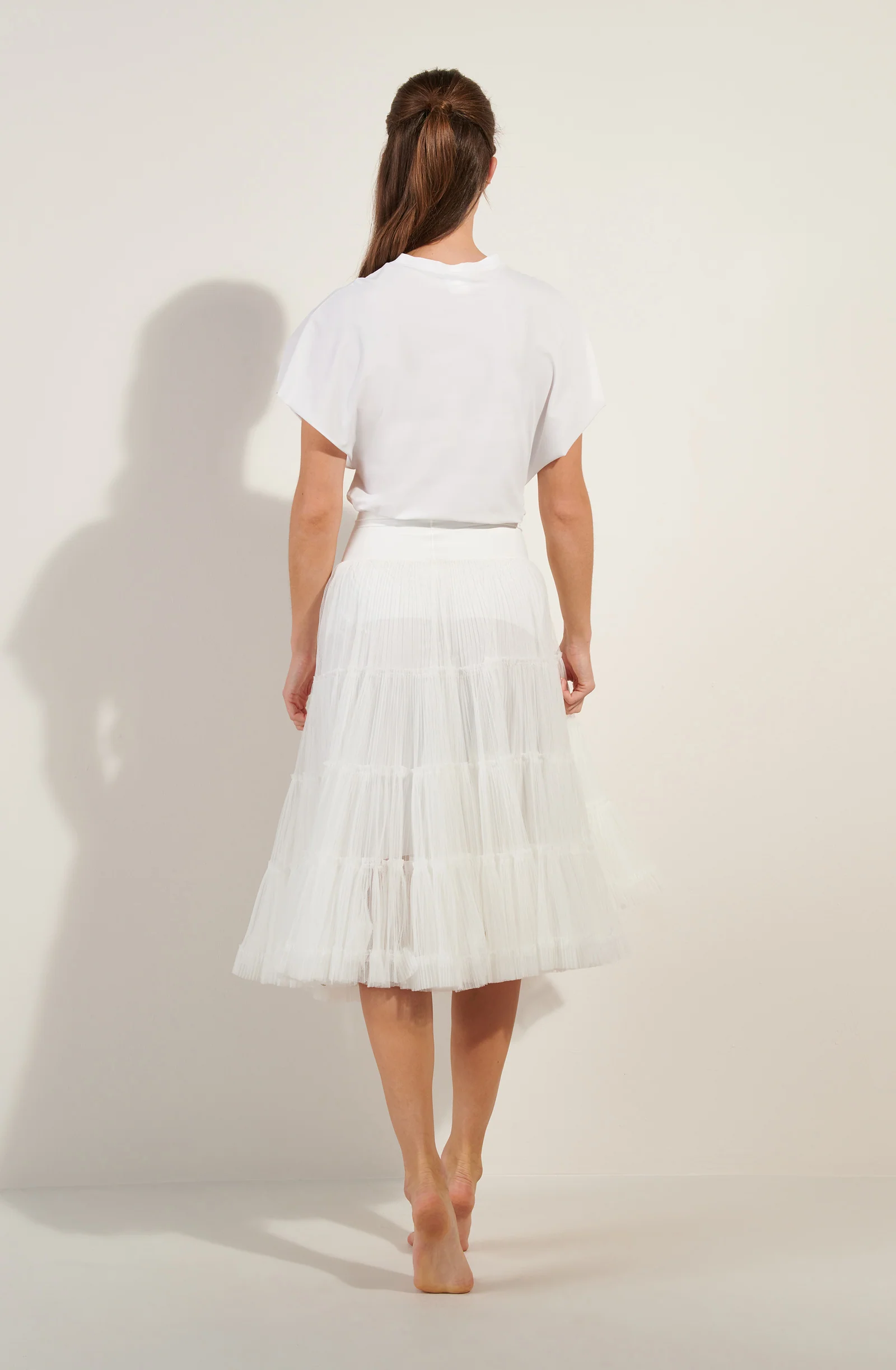 loova Jupon en tulle écume Écume
