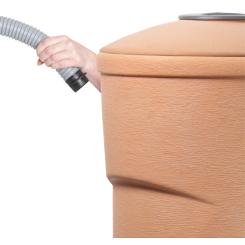 Regenton Wallycan terracotta 270L