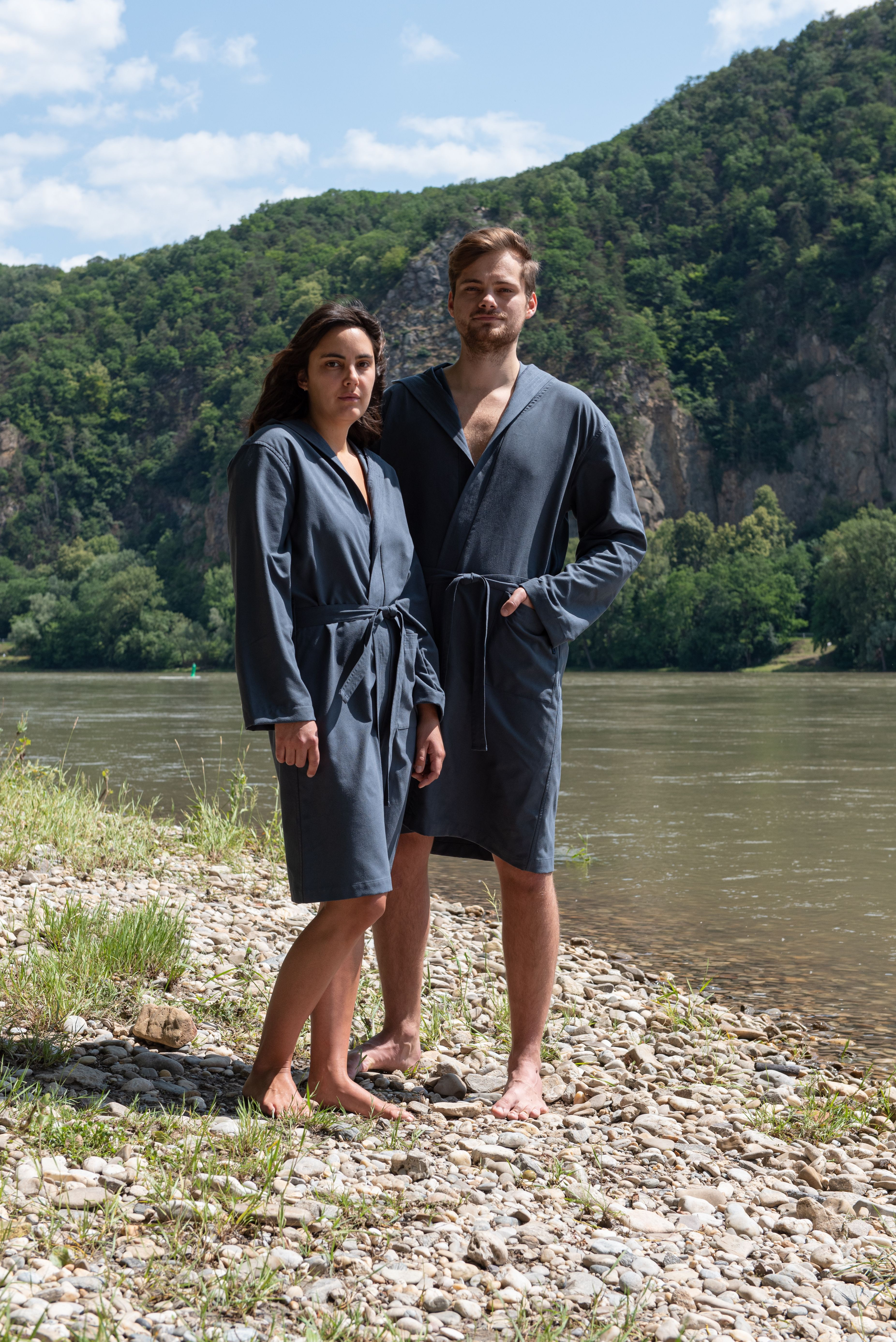 Microfiber Bathrobes Ultralight with Hood