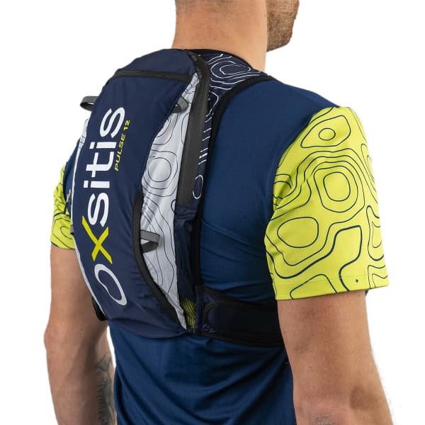 Sac trail OXSITIS PULSE 12 ULTRA BLEU/VERT