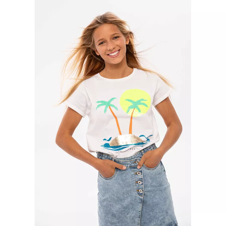 MINOTI T-Shirt Weiß
