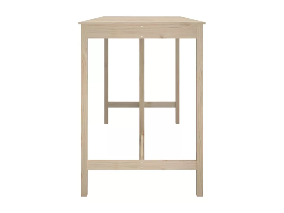 Table de bar 180x80x110 cm Bois massif de pin