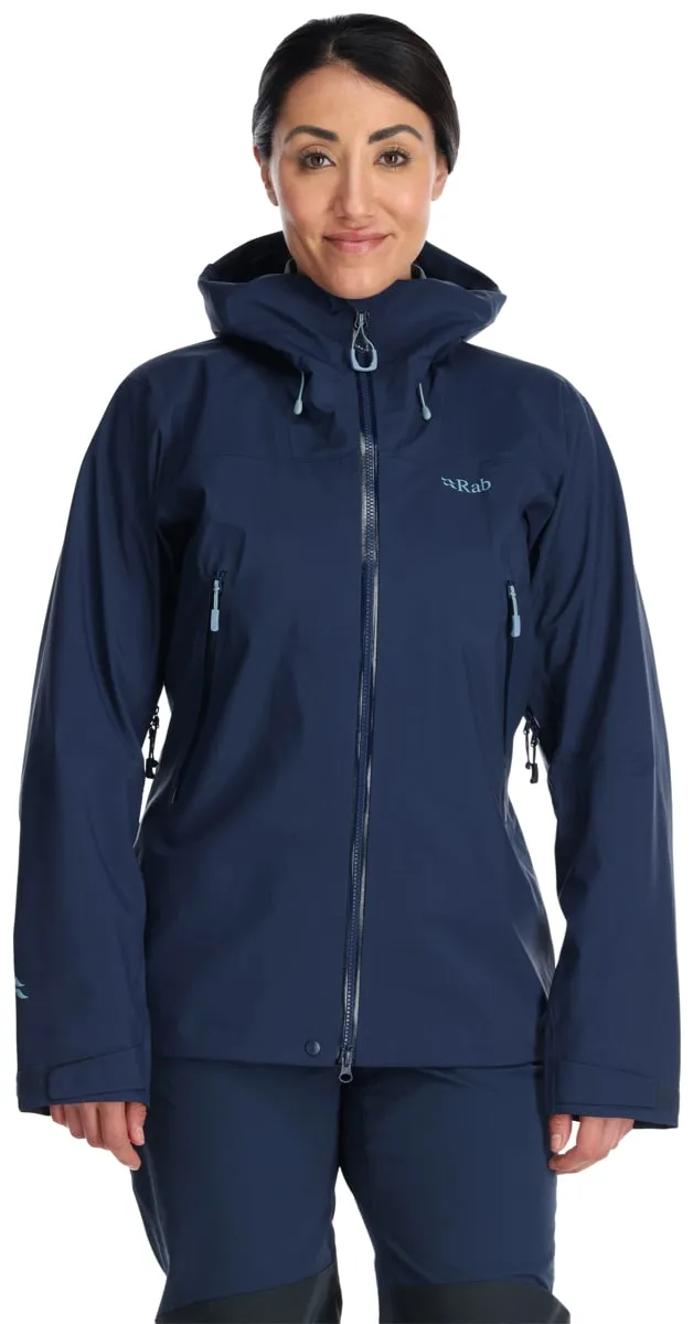 Rab Kangri Gtx Jacket Wmns Deep Ink