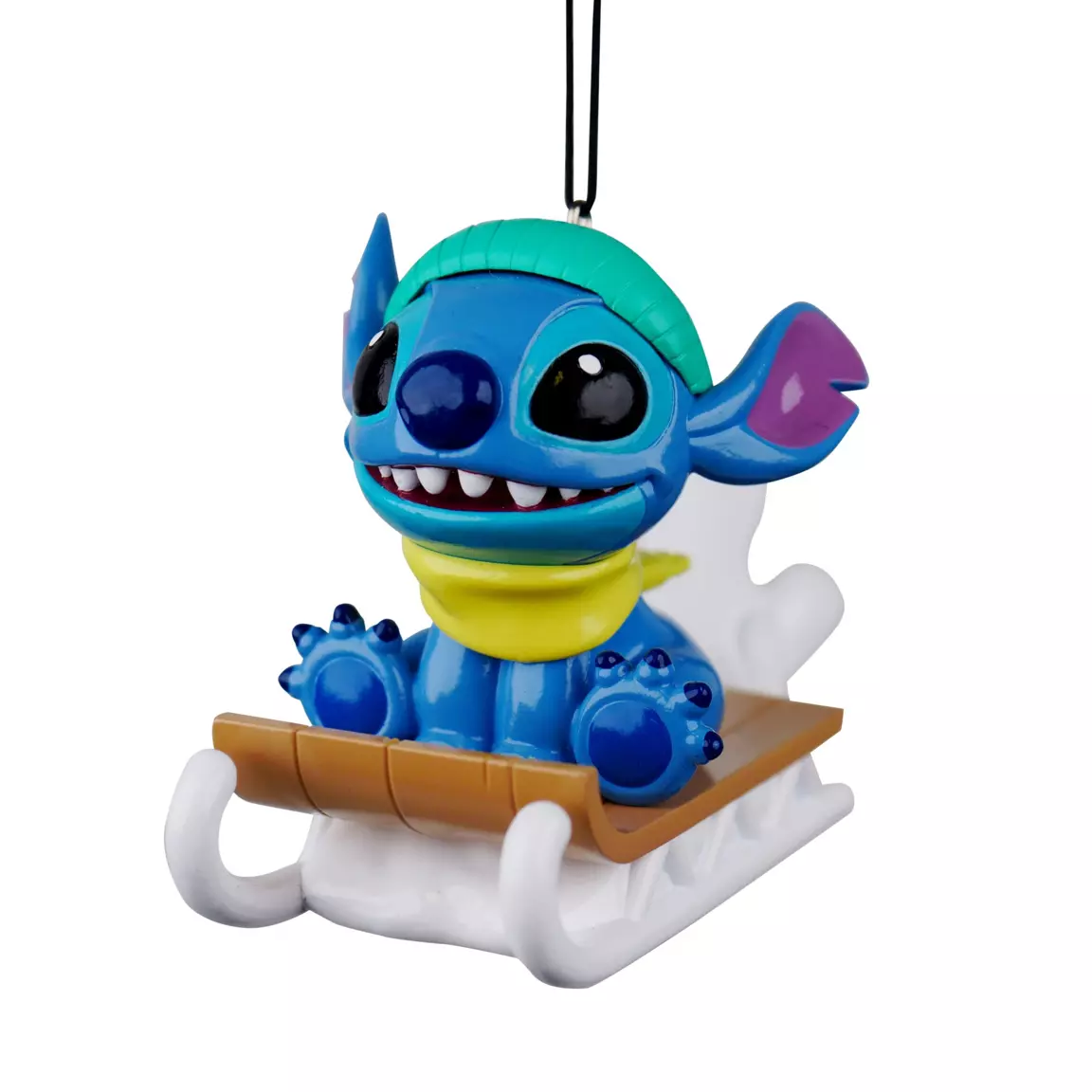 Suspension de fête (H12 cm) Disney Stitch Luge Bleu