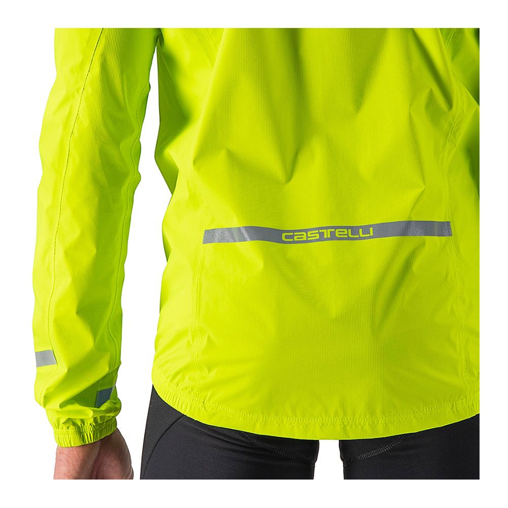 Castelli EMERGENCY 2 RAIN - Veste Homme electric lime
