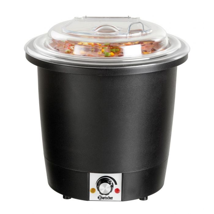 Bartscher Suppentopf, 10L, schwarz