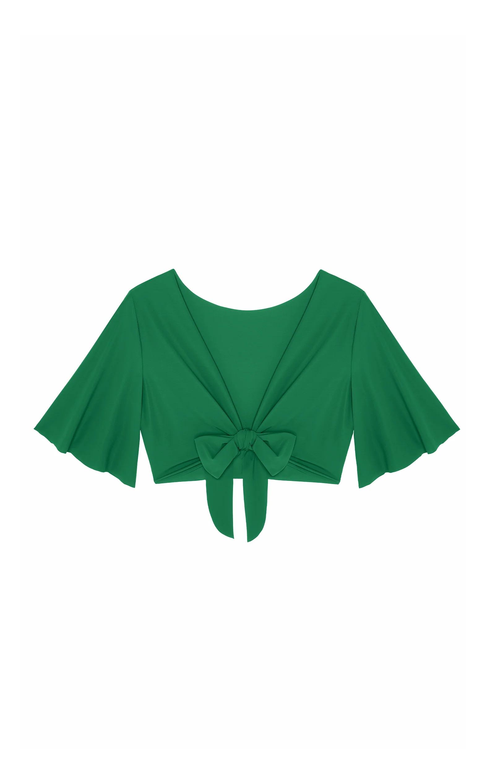 tainy Crop top cache coeur jade Jade