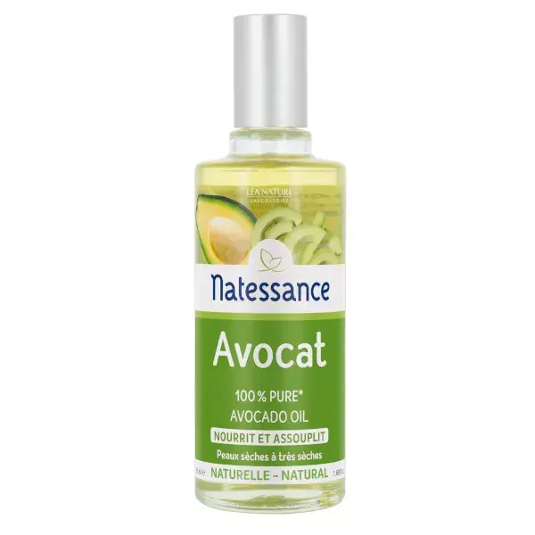 Óleo de Abacate Nutritivo Natessance 50ml