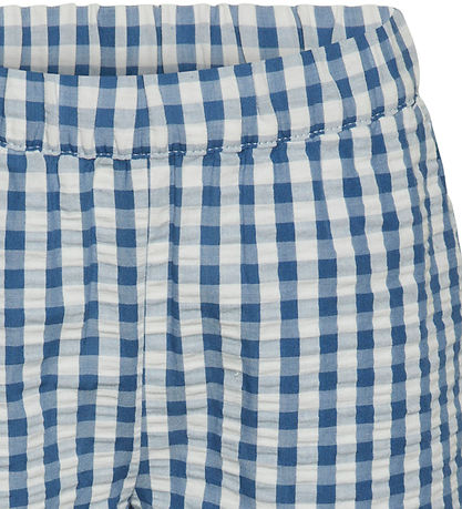 Vero Moda Girl Shorts - VmChelly - Snow White/Coronet Blue