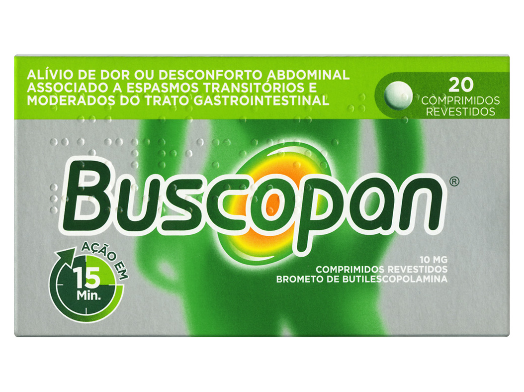 COMPRIMIDOS BUSCOPAN 10MG 20UN