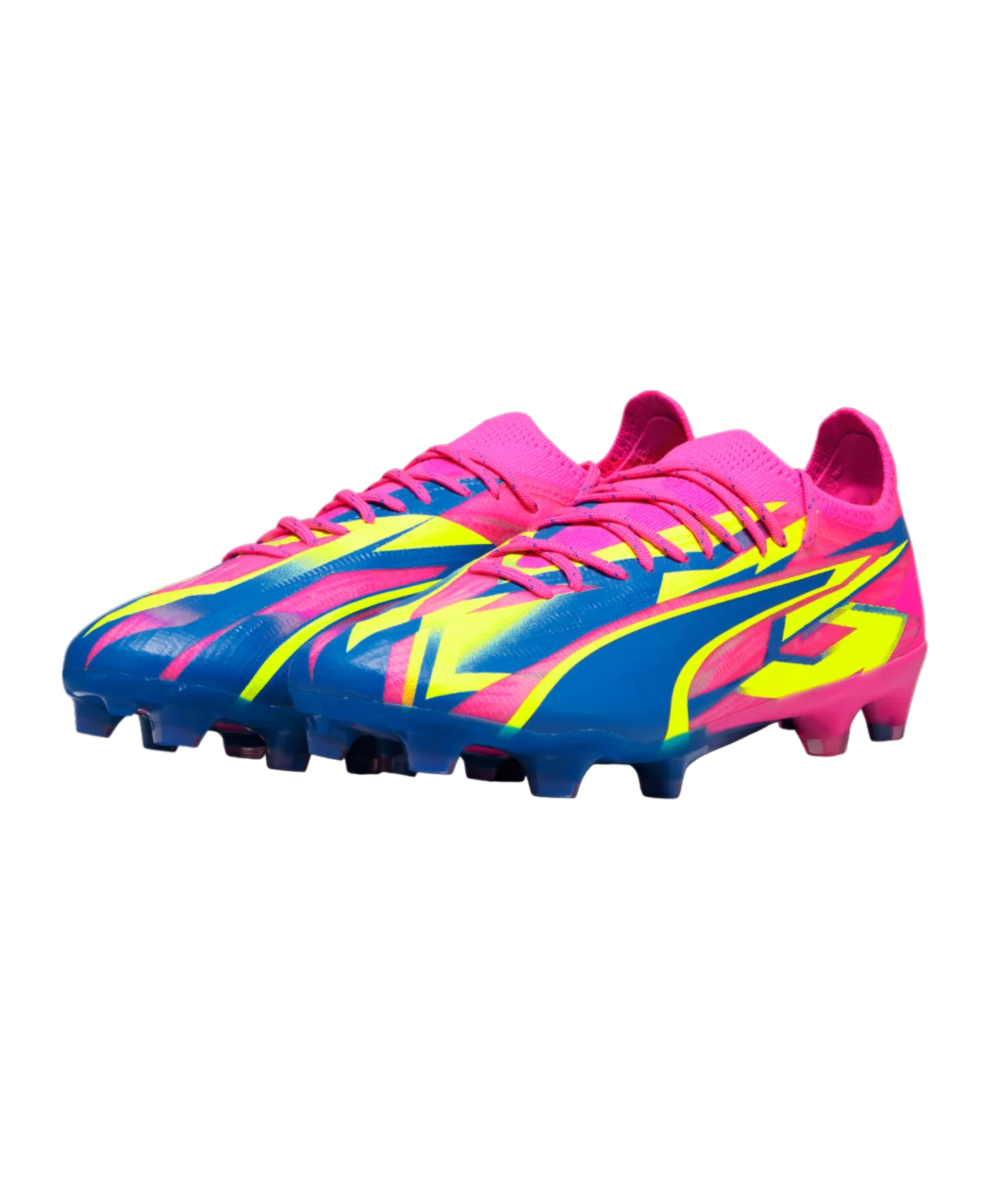 PUMA ULTRA Ultimate FG/AG Energy Pink Blau Gelb F01