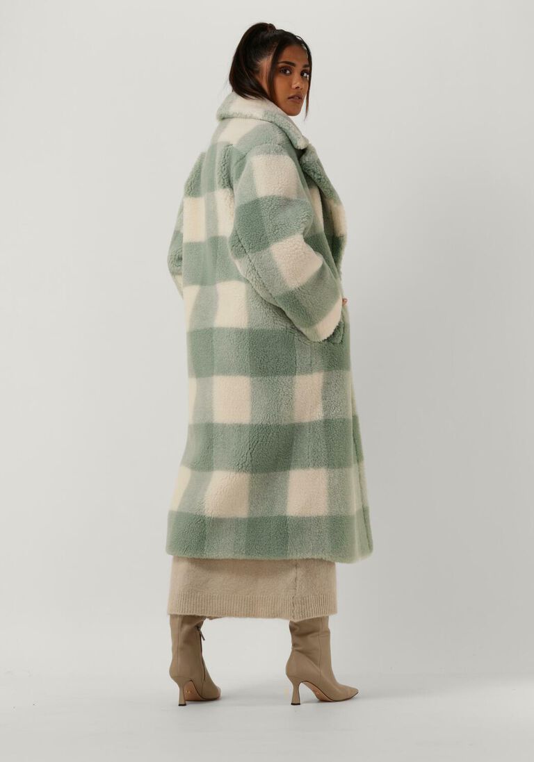 STAND STUDIO mint stand studio teddy jas maria coat