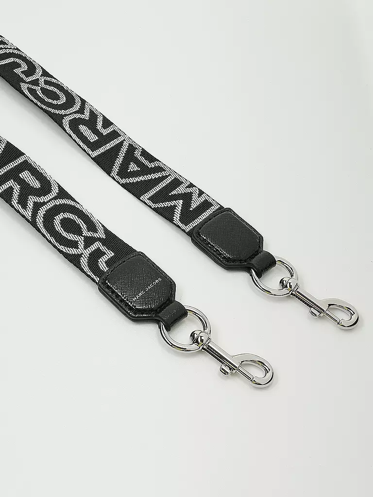 MARC JACOBS Schulterriemen THE THIN SNAP  schwarz