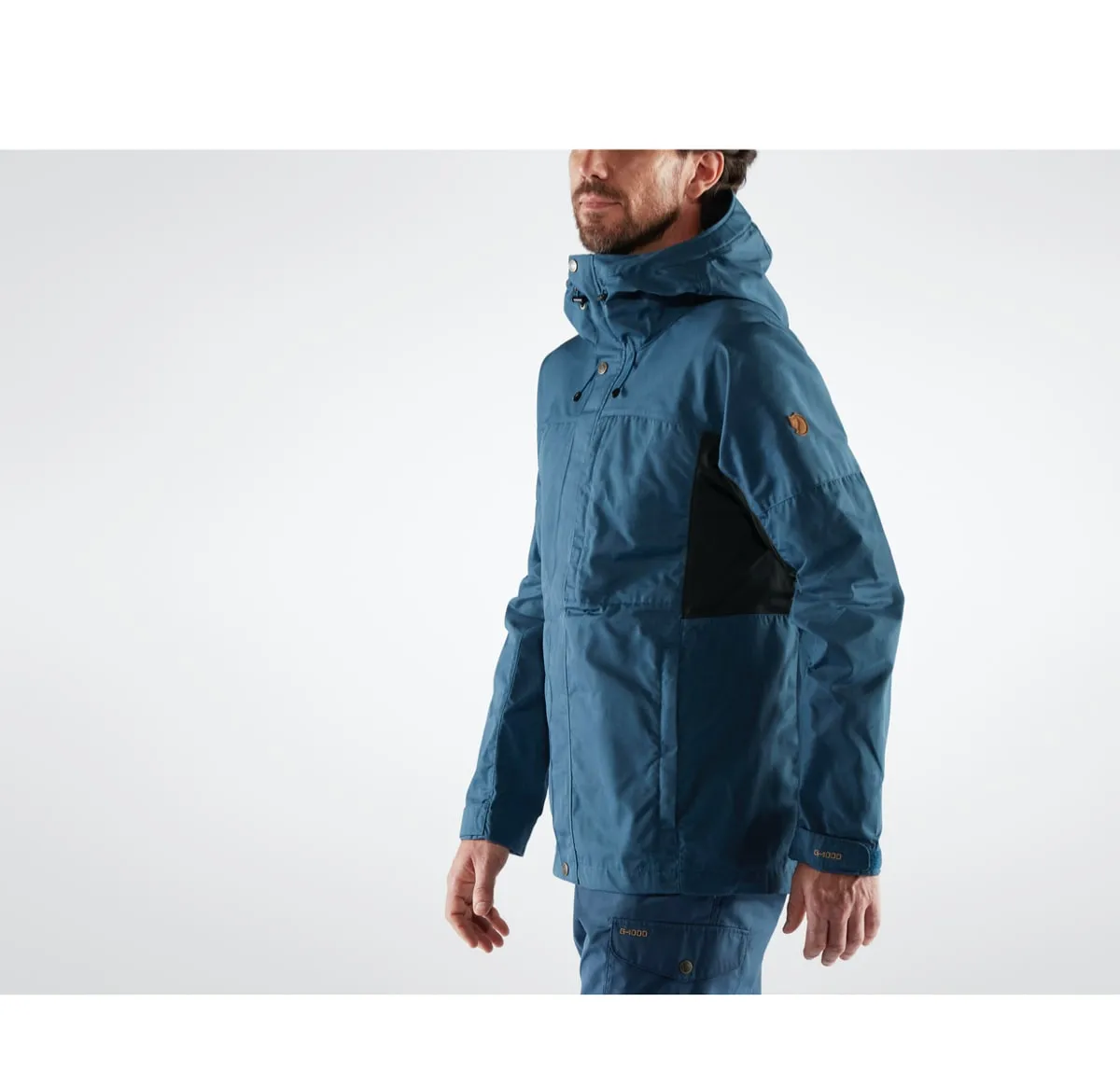 Fjällräven Men's Kaipak Jacket Dark Grey/Black