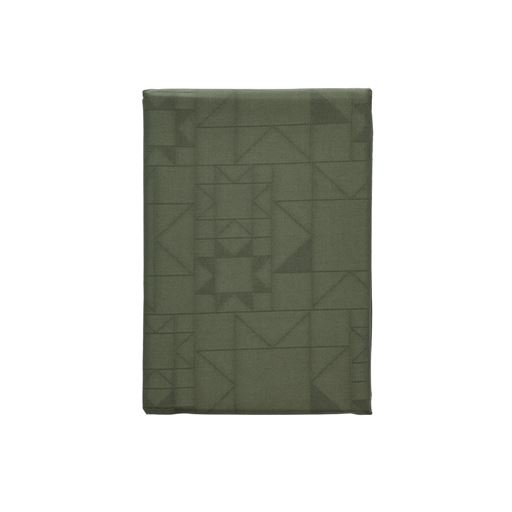 Södahl Star Damask Dug, Skovgrøn, Ø180 cm