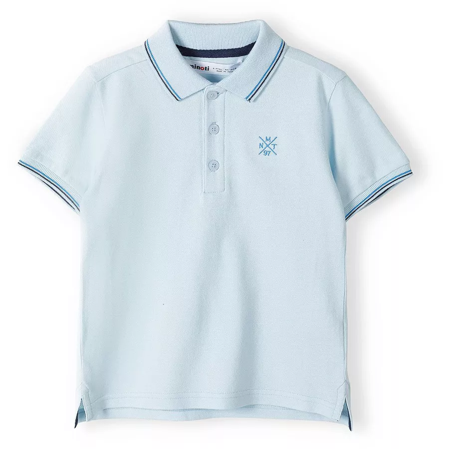 MINOTI Polohemd Hellblau