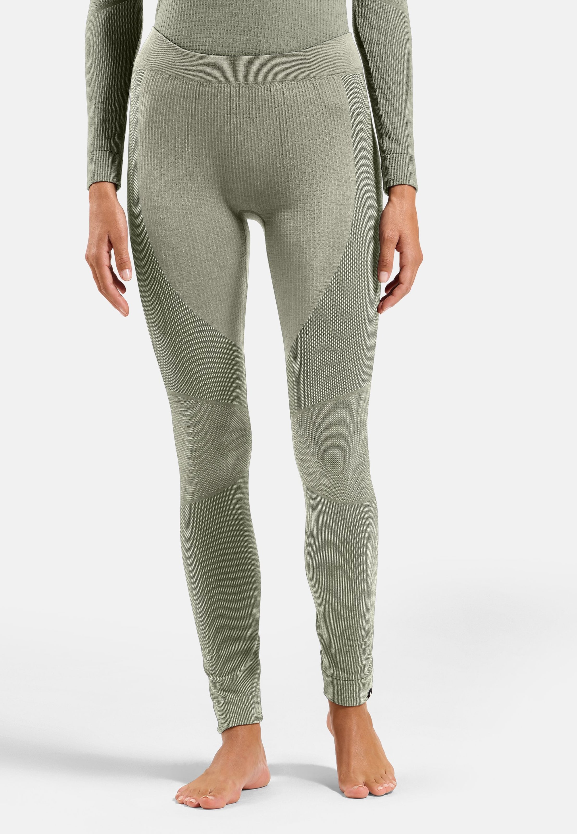 Lange Seamless Performance Wool Funktionstights in shadow