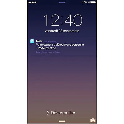 Caméra de sécurité extérieure Nest Cam Outdoor