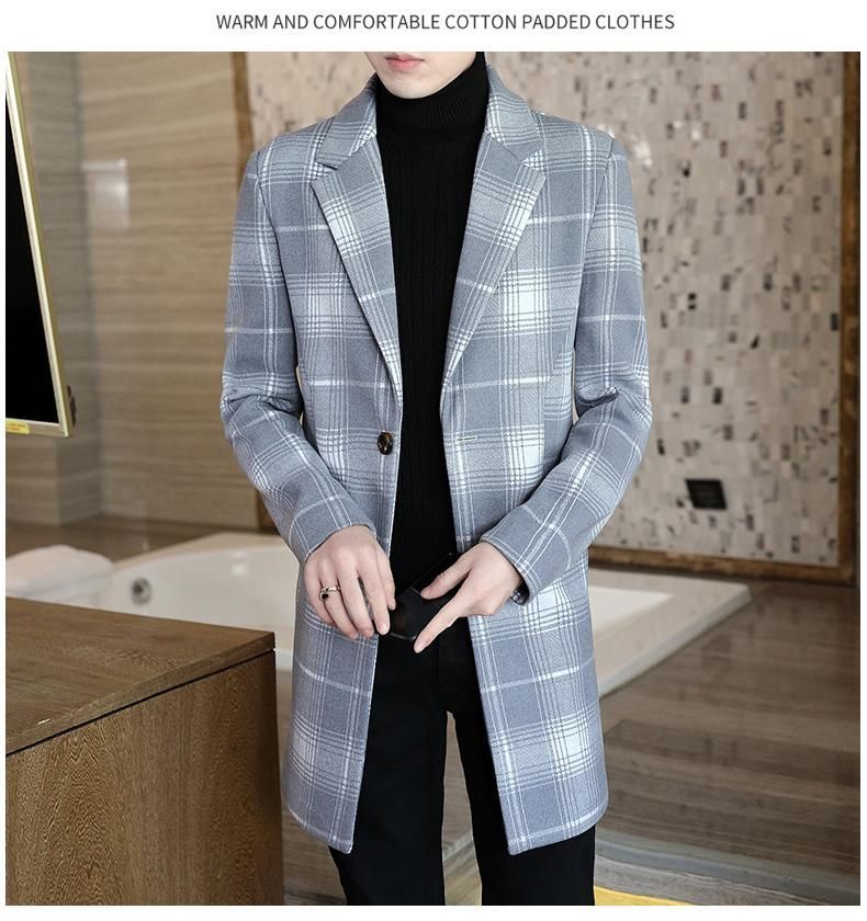 Bay Go Mall - Geruite trenchcoat