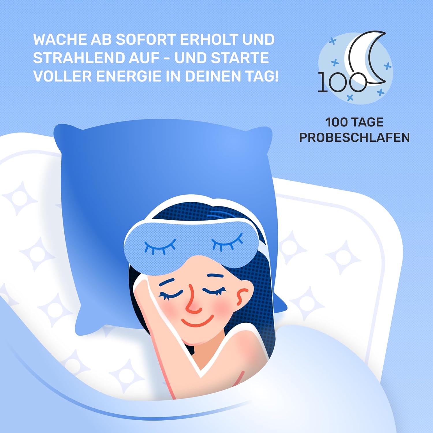 Dailydream Matratzen Topper 180x200cm | Memory Foam | 5cm hoch | Edition Aloe Vera, Model M | Zertifiziert & ergonomisch für unbequeme Matratze, Boxspringbett & Gästebett | Mattress Topper 180x200