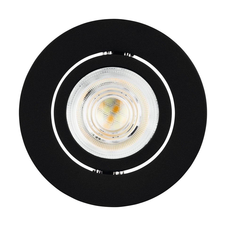 EGLO - Saliceto-Z indbygning sort Ø8,8 - RGB + TW - Zigbee, Bluetooth