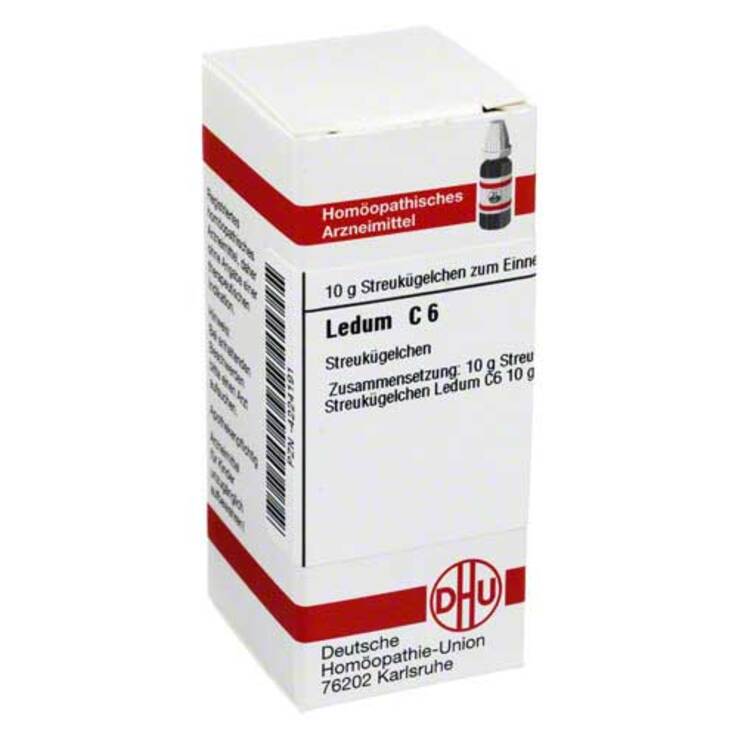 DHU Ledum C 6 Globuli, 10 g