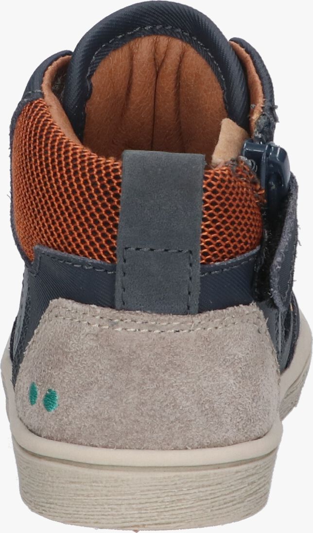 BUNNIESJR blauwe bunniesjr hoge sneaker pascal pit