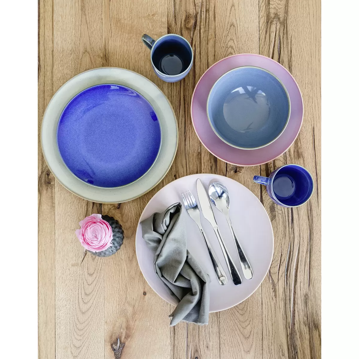 Tafelservice 12-tlg. OSSIA Pink