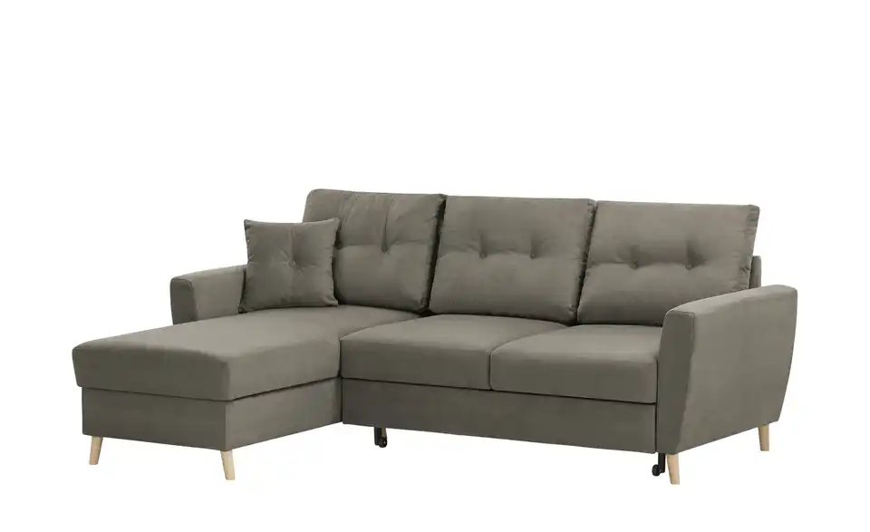 Ecksofa Carla Grau, Braun links