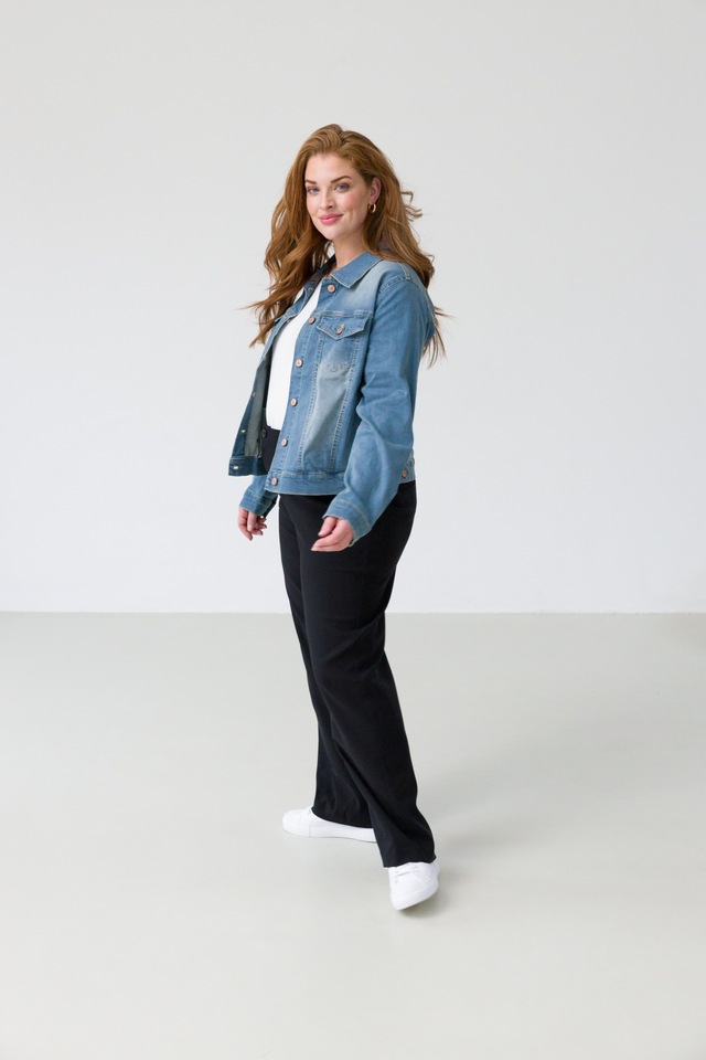 Base Level Curvy Treggings »Arah«  mit elastischem Bund