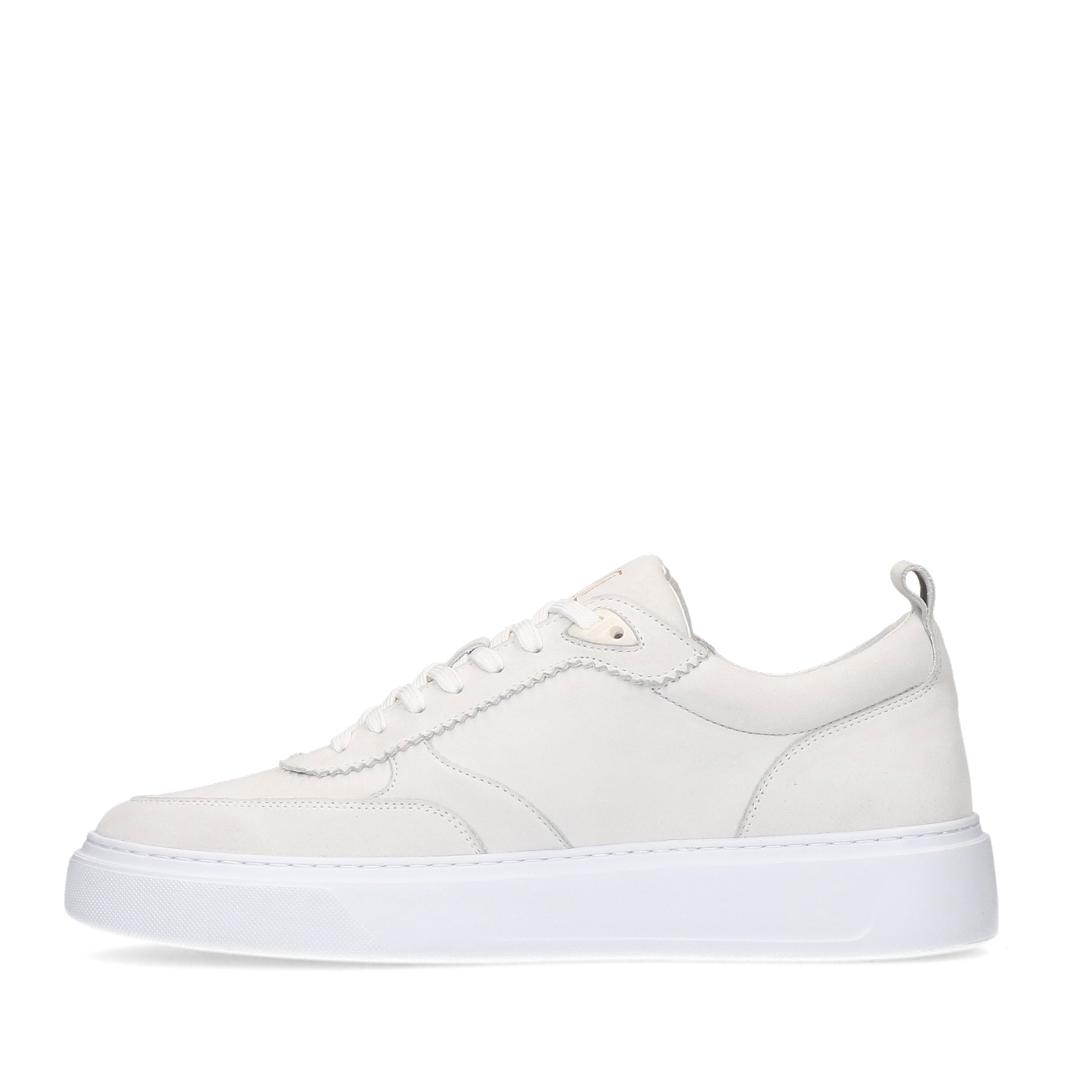 Witte leren sneakers