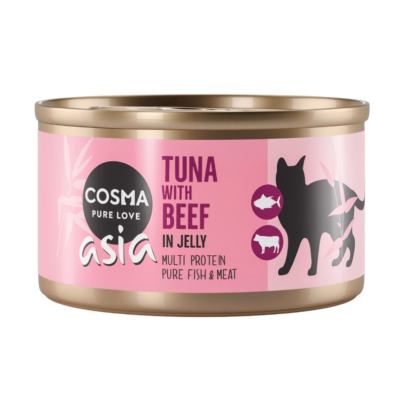 Lot Cosma Asia en gelée 12 x 85 g