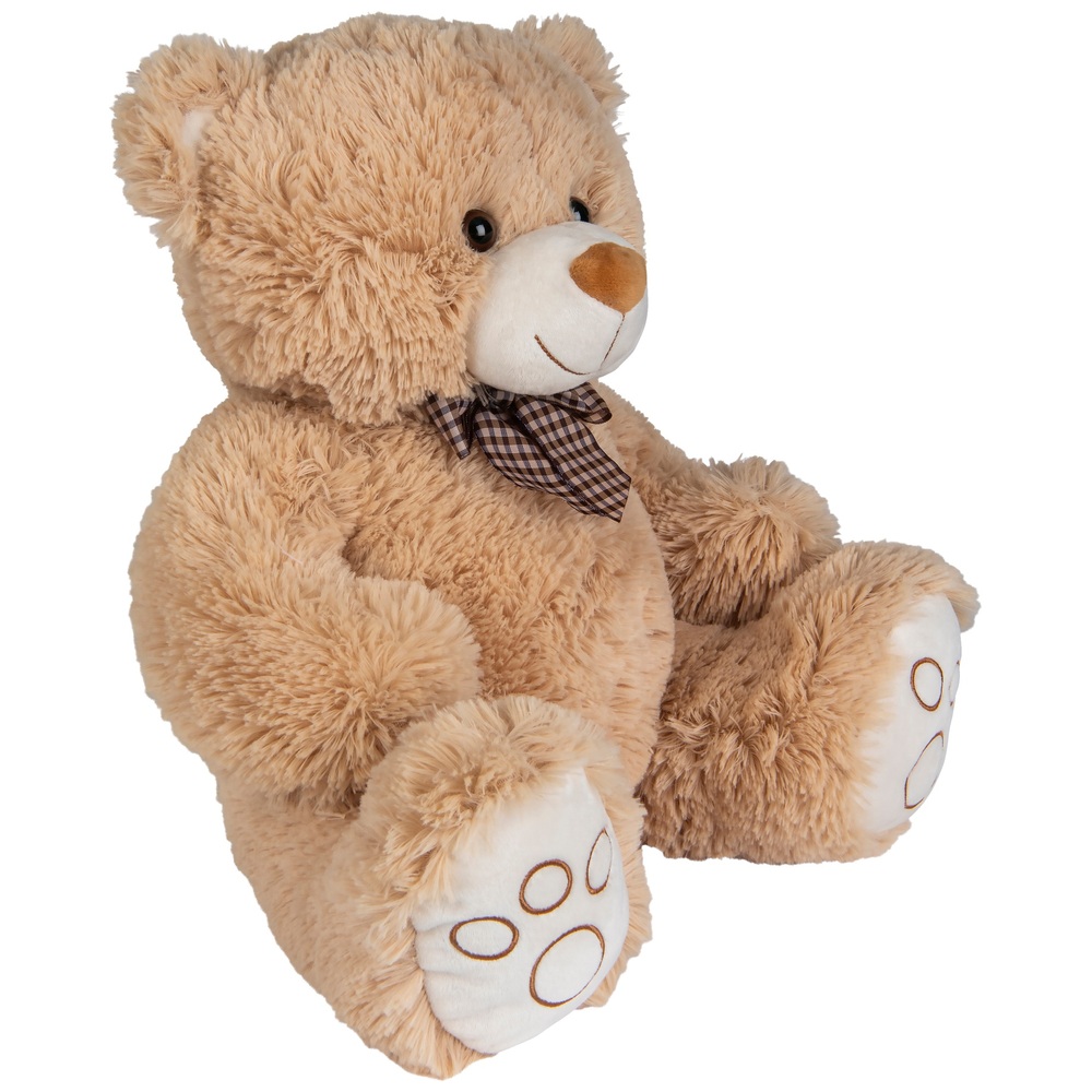 43 cm großer sitzender Teddybär – Braun