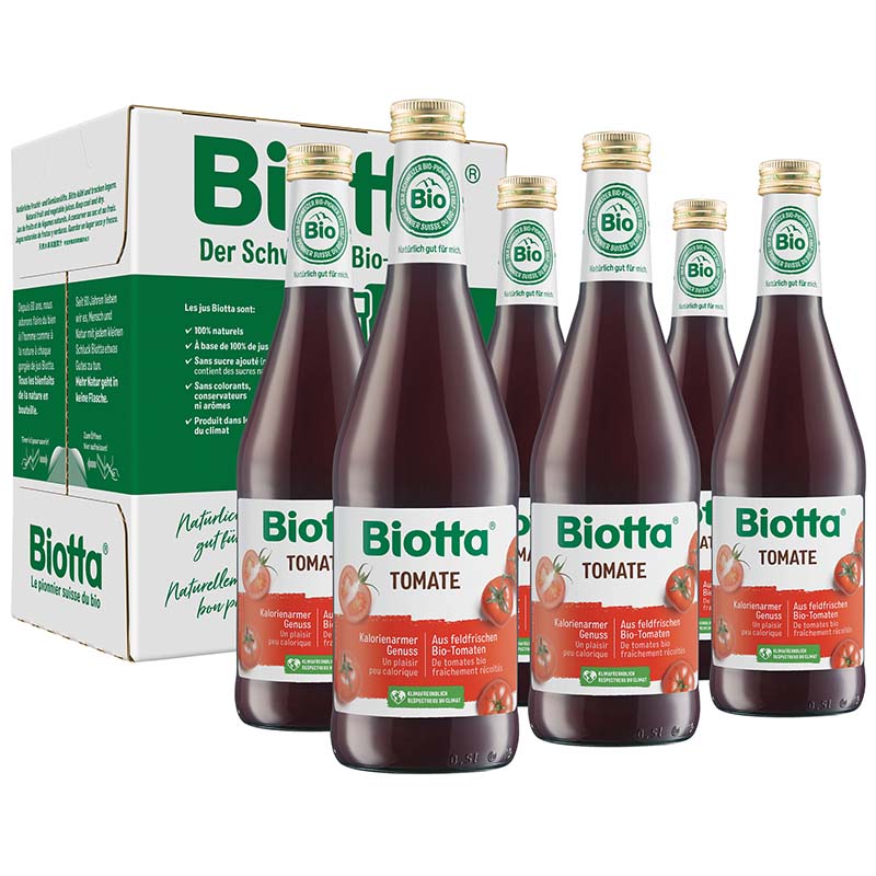 BIOTTA Tomate Bio Fl 5 dl