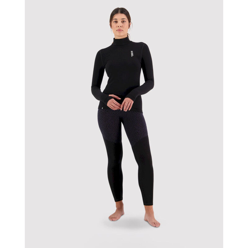Cascade Merino Flex Mock Neck Long Sleeve - Maillot thermique laine mérinos femme