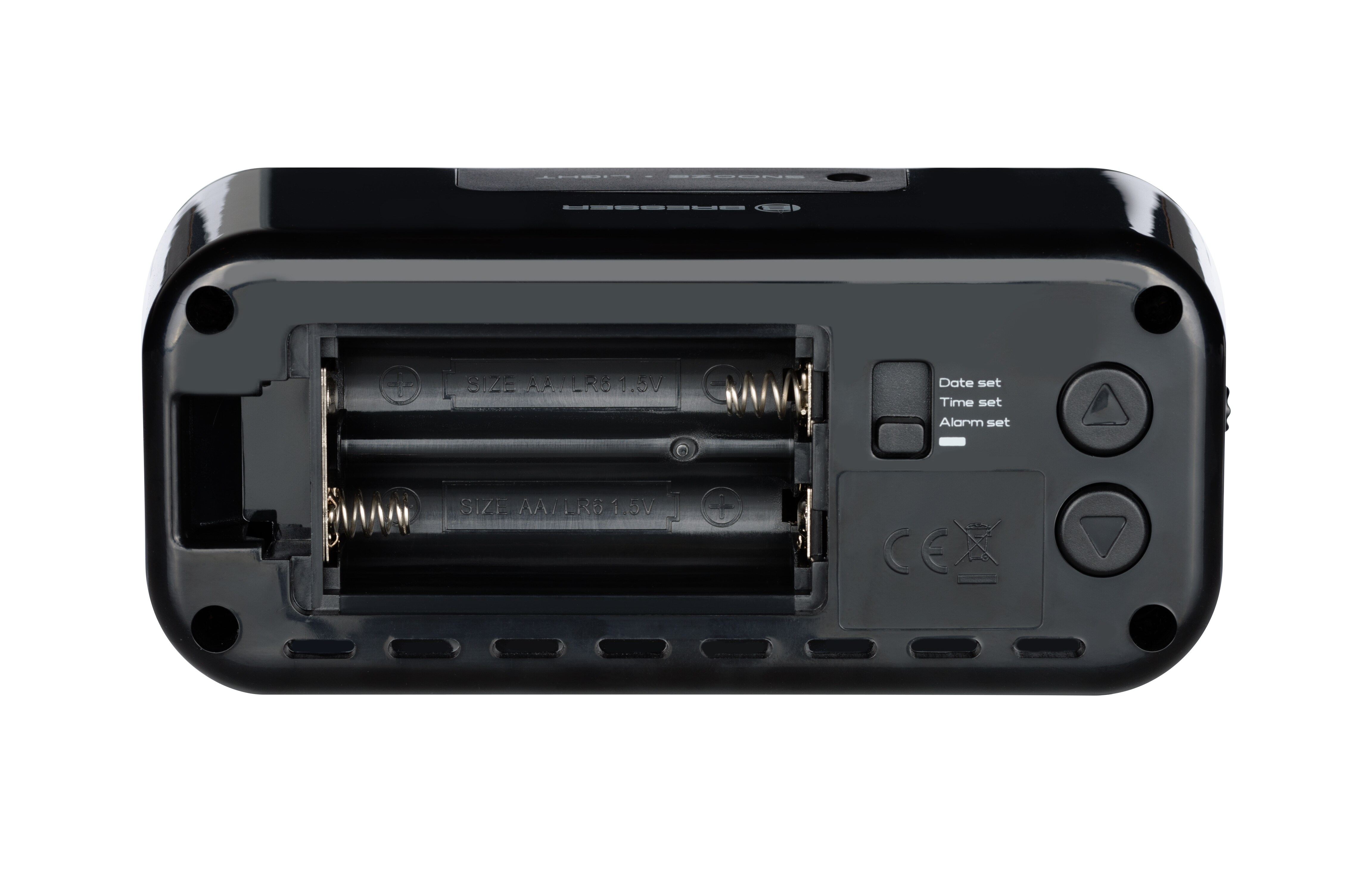 BRESSER MyTime Amber Funkwecker Farbe: schwarz
