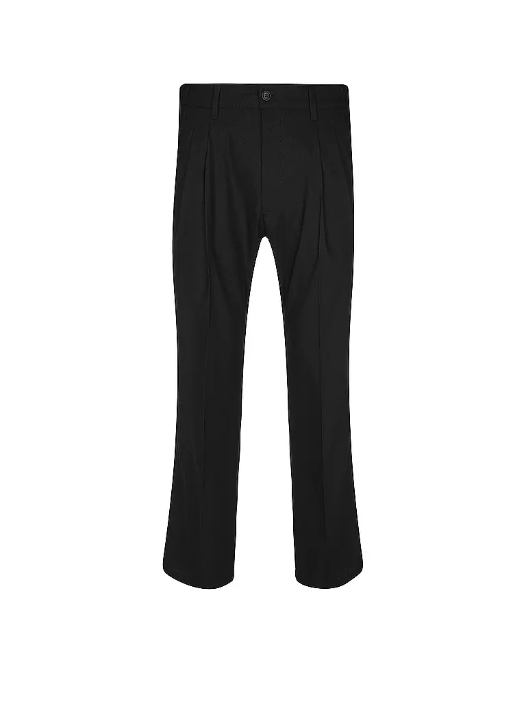 DRYKORN Leinenchino LEEK schwarz